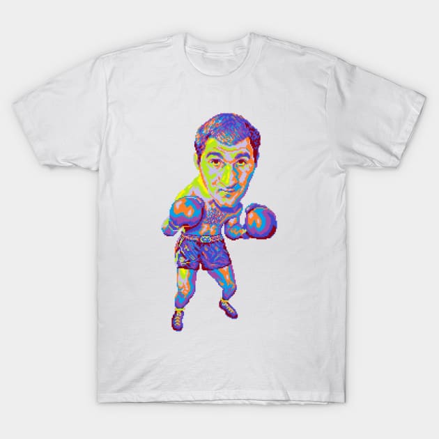 Marciano Boxing MS-Paint Pixel Art T-Shirt by CyberRex